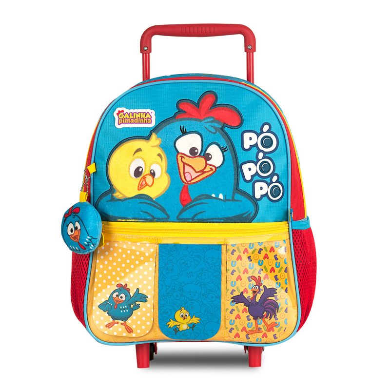 Mochila de Carrinho Oficial Galinha Pintadinha - 13" | GP25055B - Imagem 5