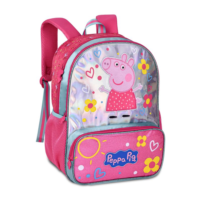 Mochila de Costas Oficial Peppa Pig - 16" | PP26314J