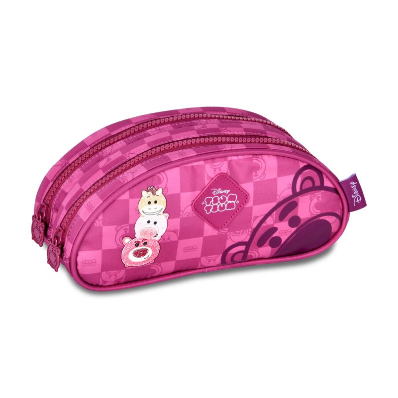 Estojo Duplo Oficial Tsum Tsum (Disney) - Lotso  | TS26250